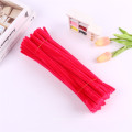 Wholesale DIY Education toy 9mm*30cm colorful pipe cleaner craft chenille stem for children